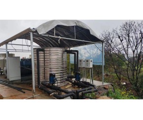 香菇種值大棚降溫除濕案例